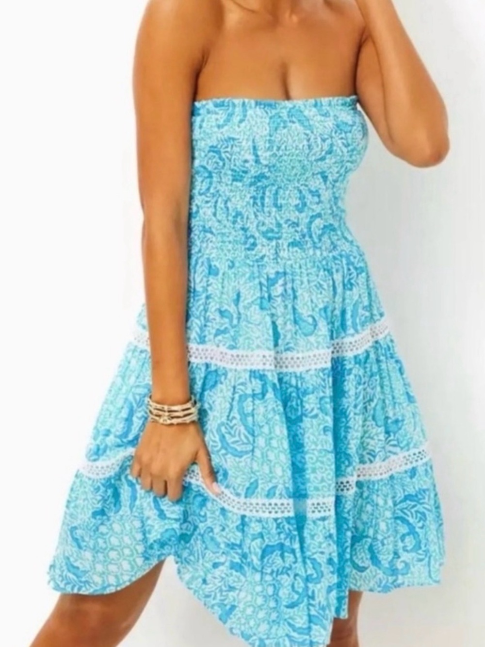 Lilly Pulitzer Kelvin’s Strapless Dress